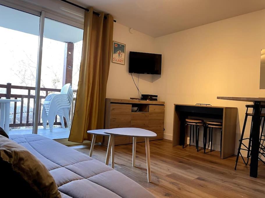 Appartement Classe 3 Etoiles Tres Bien Situe Saint-Lary-Soulan Luaran gambar